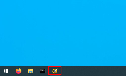 Close-up of the VIP Access application displaying a time-based one-time password (TOTP) code